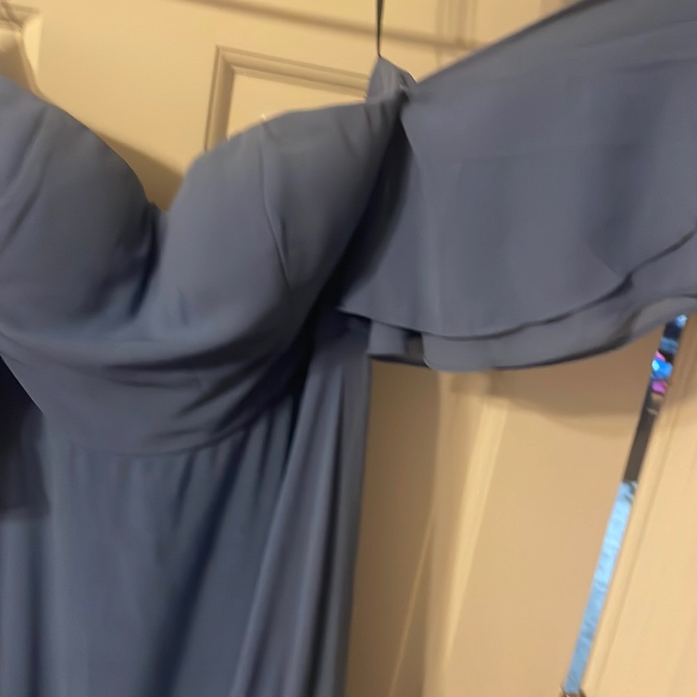 blue lulus dress